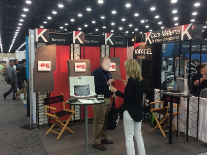 IBEX 2015 Booth with people